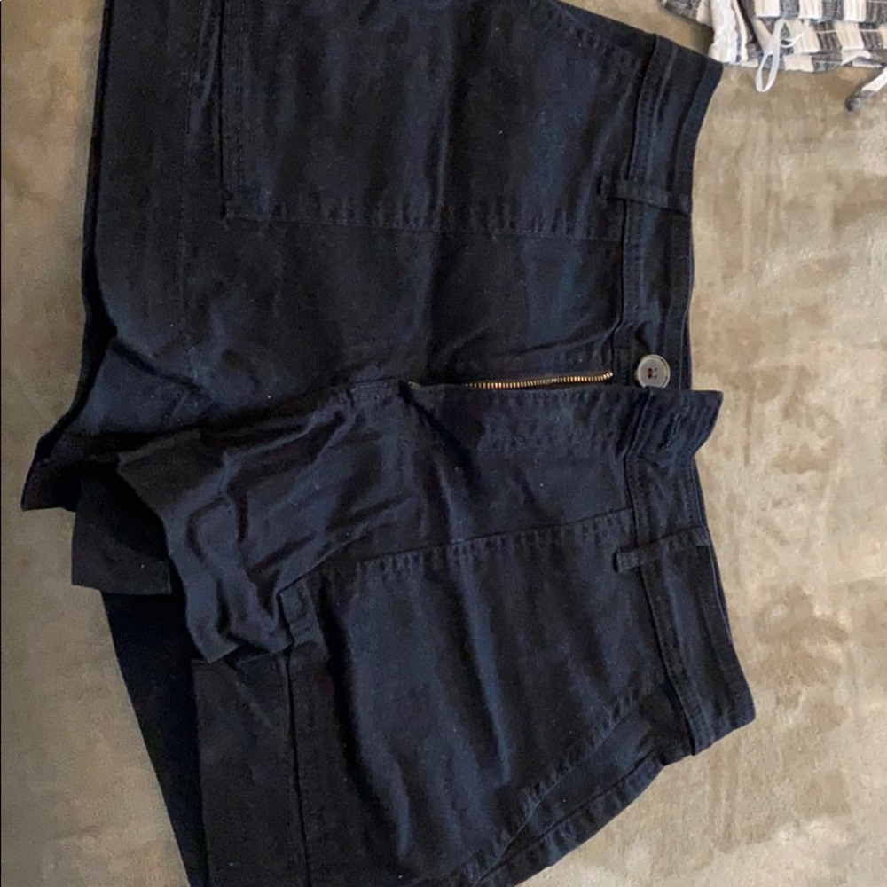 Black shorts